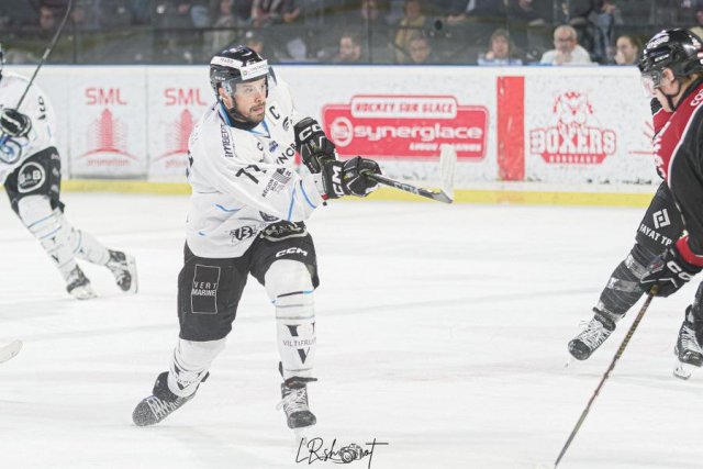 Photo hockey match Bordeaux - Marseille le 08/03/2024
