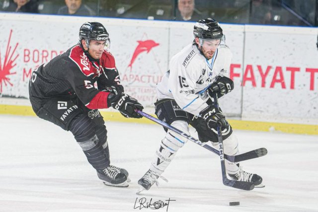 Photo hockey match Bordeaux - Marseille le 08/03/2024