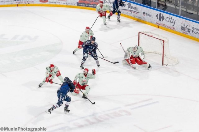 Photo hockey match Angers  - Cergy-Pontoise le 08/03/2024