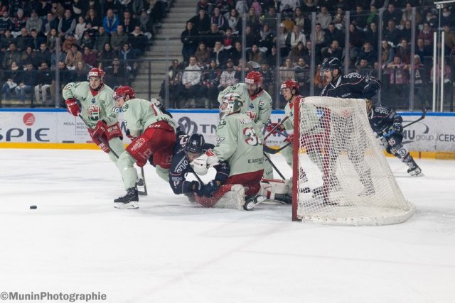 Photo hockey match Angers  - Cergy-Pontoise le 08/03/2024