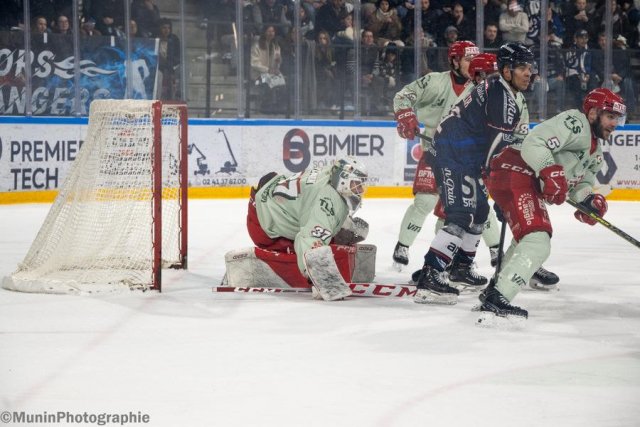 Photo hockey match Angers  - Cergy-Pontoise le 08/03/2024