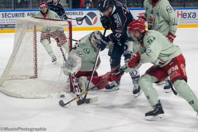 Photo hockey match Angers  - Cergy-Pontoise le 08/03/2024