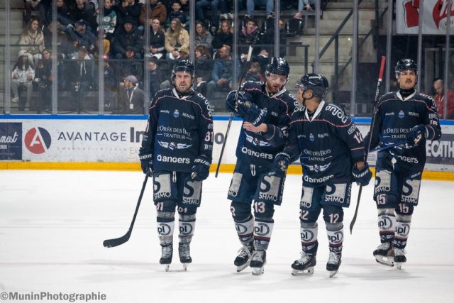 Photo hockey match Angers  - Cergy-Pontoise le 08/03/2024