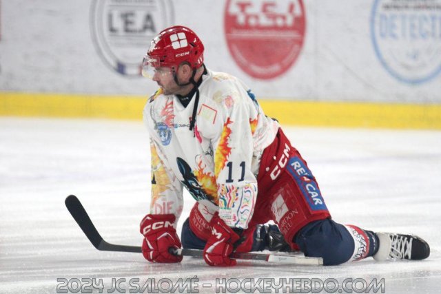 Photo hockey match Grenoble  - Amiens  le 08/03/2024
