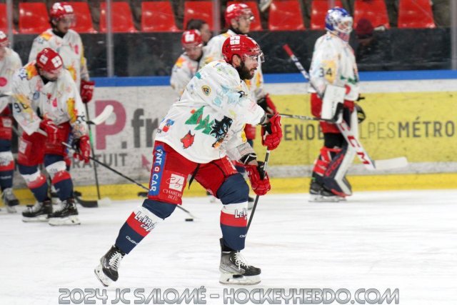 Photo hockey match Grenoble  - Amiens  le 08/03/2024