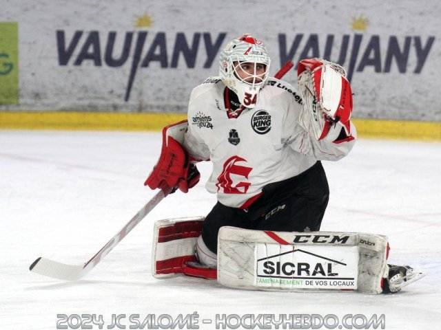 Photo hockey match Grenoble  - Amiens  le 08/03/2024