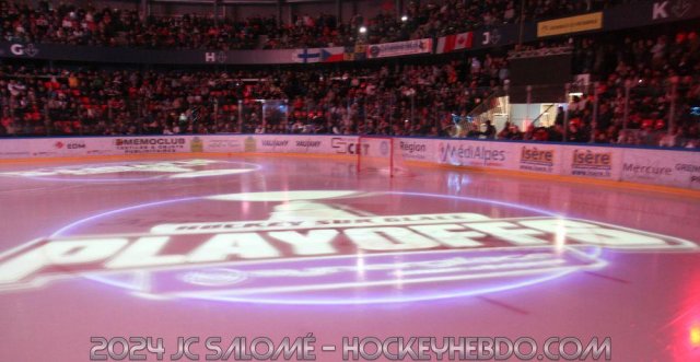 Photo hockey match Grenoble  - Amiens  le 08/03/2024