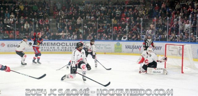 Photo hockey match Grenoble  - Amiens  le 08/03/2024