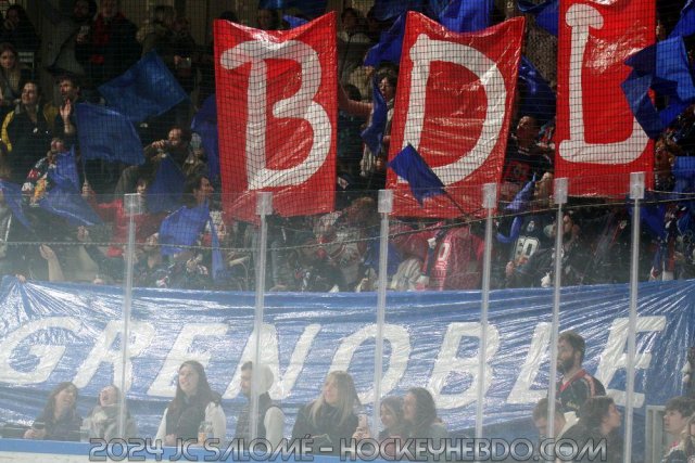 Photo hockey match Grenoble  - Amiens  le 08/03/2024