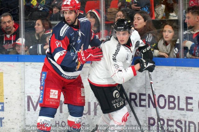 Photo hockey match Grenoble  - Amiens  le 08/03/2024