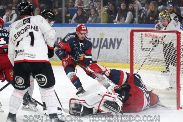 Photo hockey match Grenoble  - Amiens  le 08/03/2024