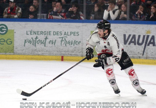 Photo hockey match Grenoble  - Amiens  le 08/03/2024