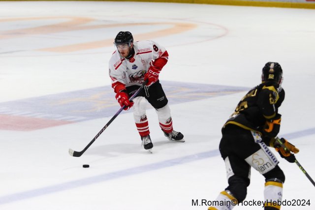 Photo hockey match Rouen - Nice le 08/03/2024