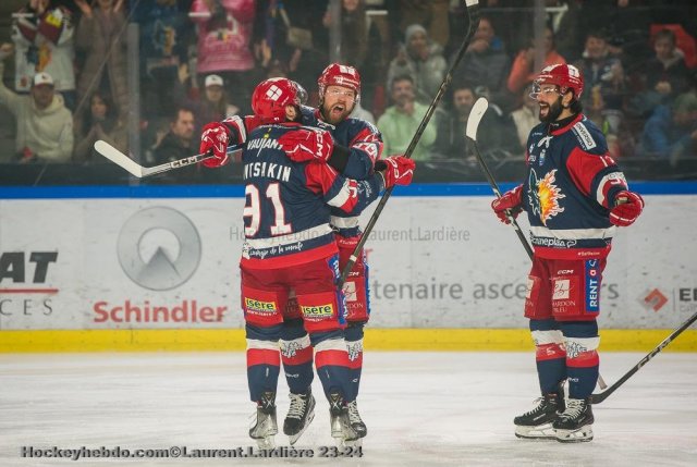 Photo hockey match Grenoble  - Amiens  le 08/03/2024