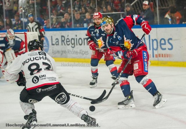 Photo hockey match Grenoble  - Amiens  le 08/03/2024