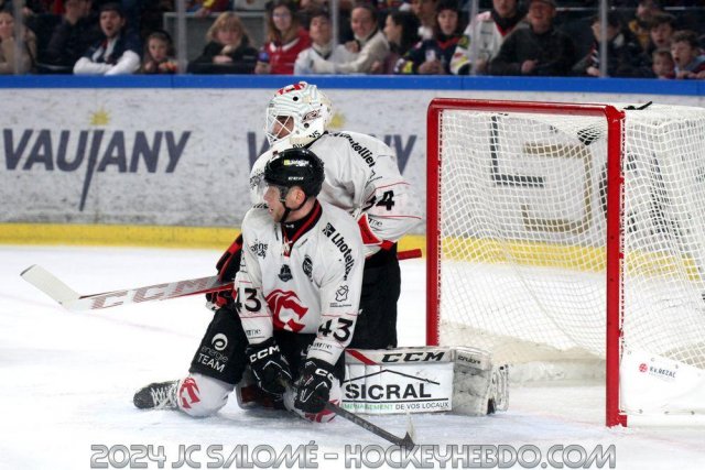 Photo hockey match Grenoble  - Amiens  le 09/03/2024