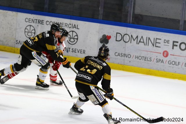 Photo hockey match Rouen - Nice le 09/03/2024