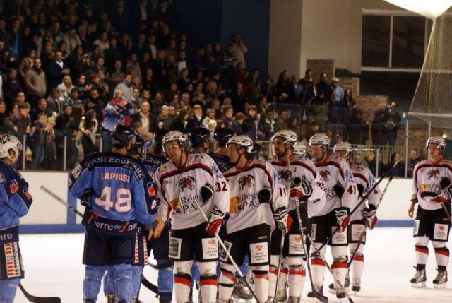 Photo hockey match Angers  - Briançon  le 17/10/2009