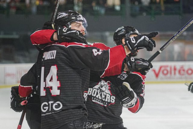Photo hockey match Bordeaux - Marseille le 09/03/2024