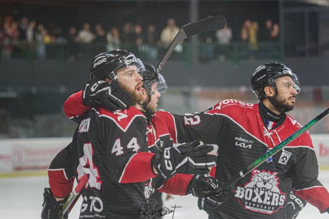 Photo hockey match Bordeaux - Marseille le 09/03/2024