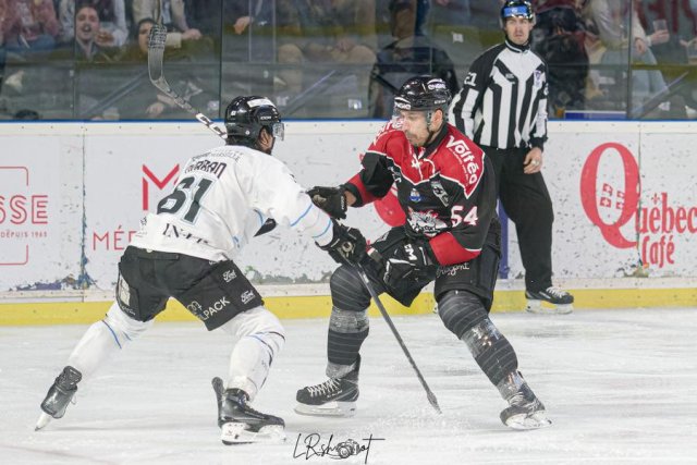 Photo hockey match Bordeaux - Marseille le 09/03/2024