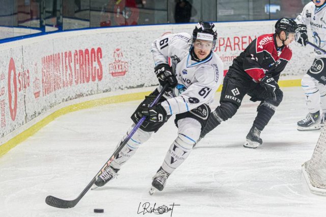 Photo hockey match Bordeaux - Marseille le 09/03/2024