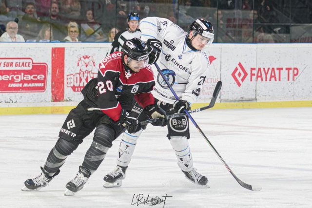 Photo hockey match Bordeaux - Marseille le 09/03/2024