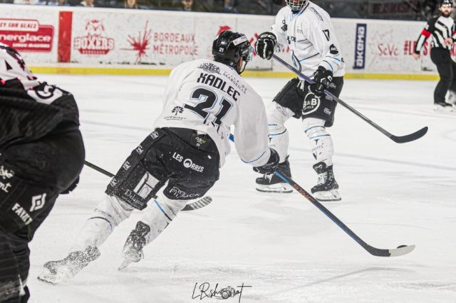 Photo hockey match Bordeaux - Marseille le 09/03/2024