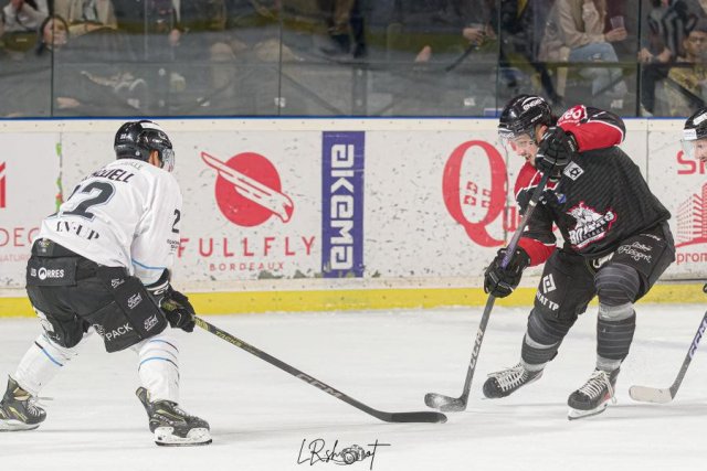 Photo hockey match Bordeaux - Marseille le 09/03/2024