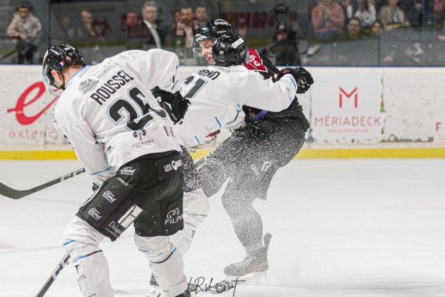 Photo hockey match Bordeaux - Marseille le 09/03/2024