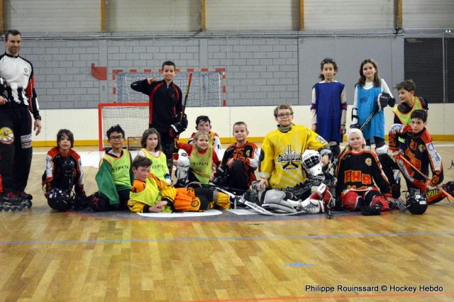 Photo hockey reportage Roller U15 : Beaune l'emporte à Besançon