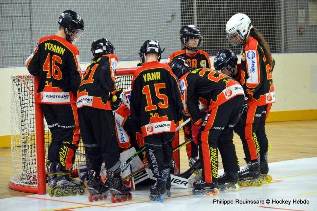 Photo hockey reportage Roller U15 : Beaune l'emporte à Besançon