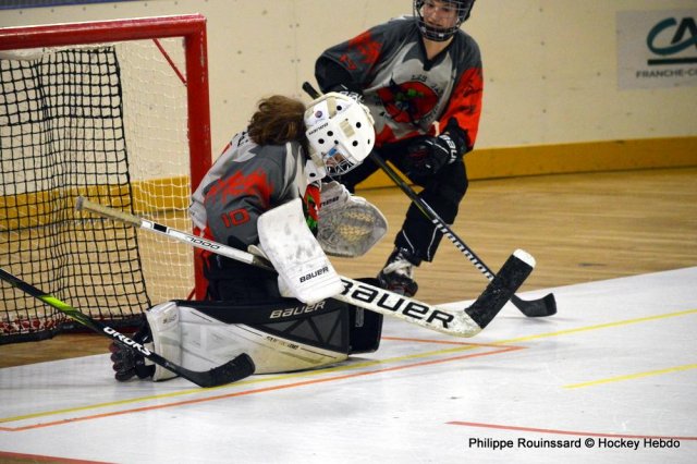 Photo hockey reportage Roller U15 : Beaune l'emporte à Besançon