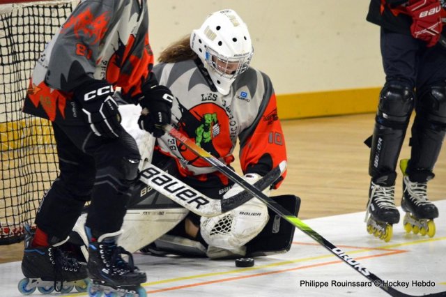 Photo hockey reportage Roller U15 : Beaune l'emporte à Besançon