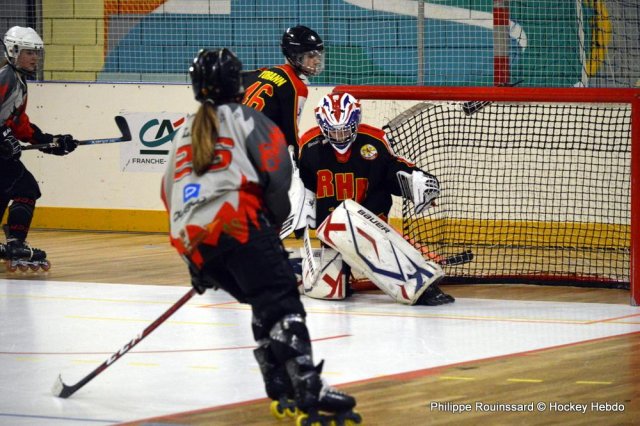 Photo hockey reportage Roller U15 : Beaune l'emporte à Besançon