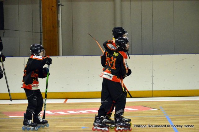 Photo hockey reportage Roller U15 : Beaune l'emporte à Besançon