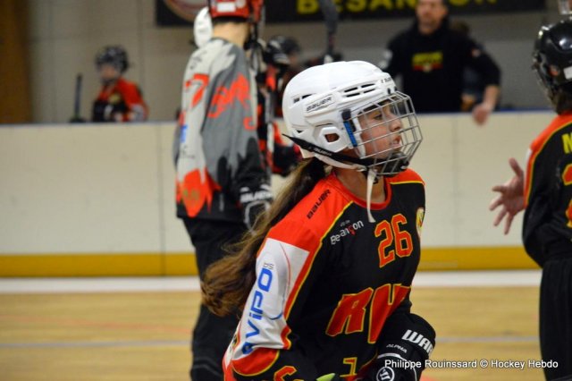 Photo hockey reportage Roller U15 : Beaune l'emporte à Besançon