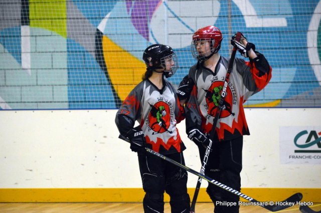 Photo hockey reportage Roller U15 : Beaune l'emporte à Besançon