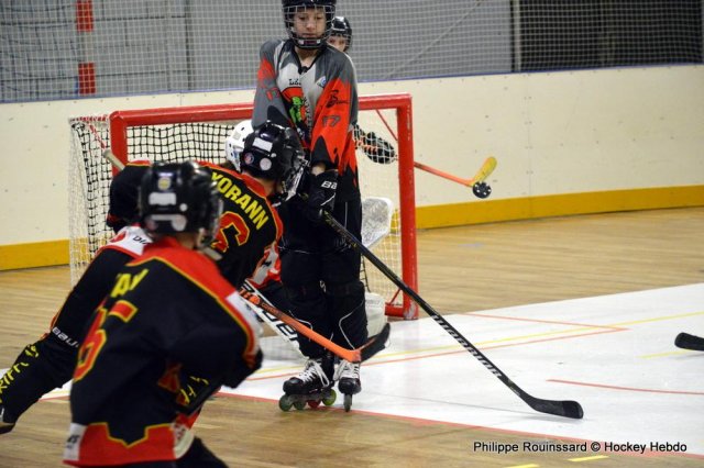 Photo hockey reportage Roller U15 : Beaune l'emporte à Besançon