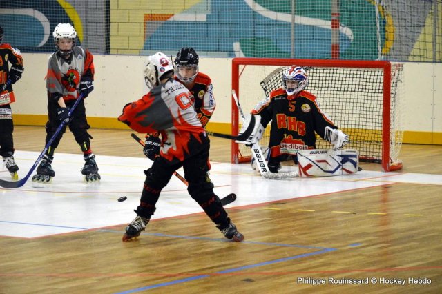 Photo hockey reportage Roller U15 : Beaune l'emporte à Besançon