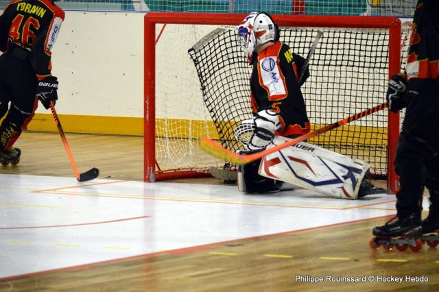 Photo hockey reportage Roller U15 : Beaune l'emporte à Besançon