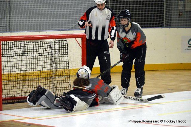Photo hockey reportage Roller U15 : Beaune l'emporte à Besançon