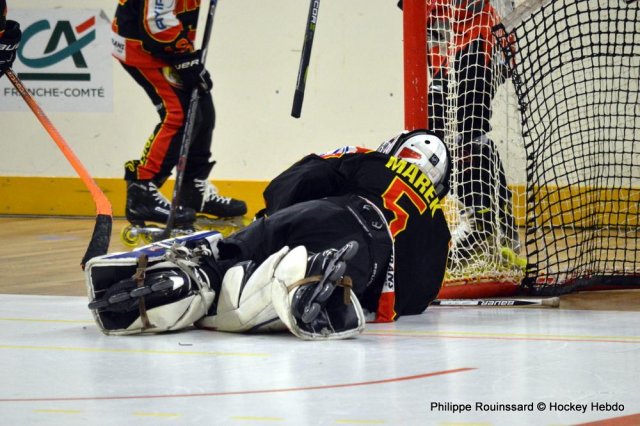 Photo hockey reportage Roller U15 : Beaune l'emporte à Besançon