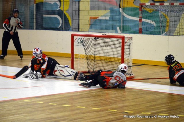 Photo hockey reportage Roller U15 : Beaune l'emporte à Besançon
