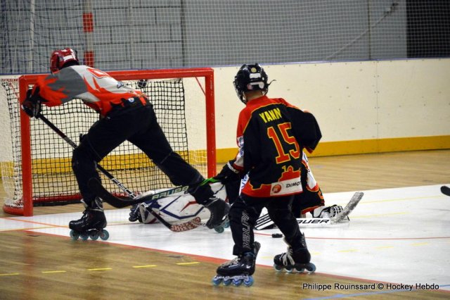 Photo hockey reportage Roller U15 : Beaune l'emporte à Besançon