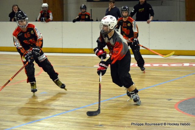 Photo hockey reportage Roller U15 : Beaune l'emporte à Besançon