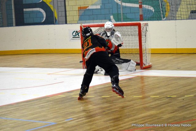 Photo hockey reportage Roller U15 : Beaune l'emporte à Besançon