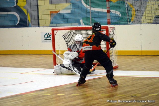 Photo hockey reportage Roller U15 : Beaune l'emporte à Besançon