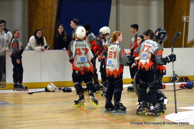 Photo hockey reportage Roller U15 : Beaune l'emporte à Besançon