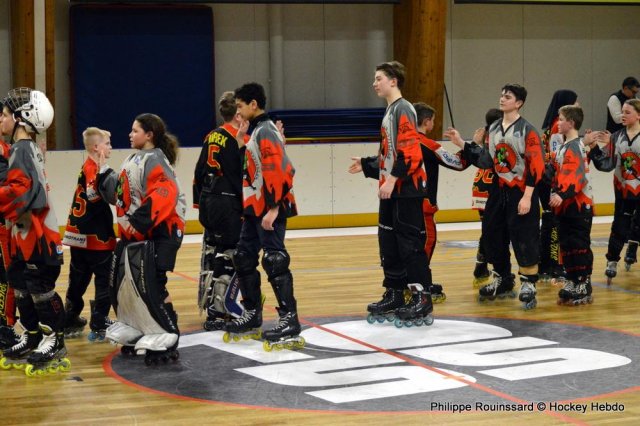 Photo hockey reportage Roller U15 : Beaune l'emporte à Besançon